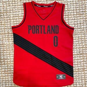 Blazers Kids Lilliard Jersey